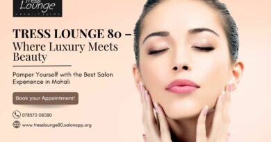 A luxurious salon experience at Tress Lounge 80 in Mohali, offering premium hair, makeup, and beauty services for ultimate self-care.