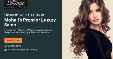 A luxurious and modern salon in Mohali, offering premium beauty and hair care services.