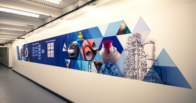 branded wall design