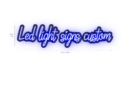 led light signs custom