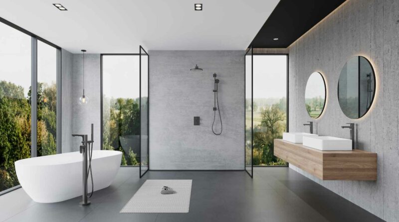 modern bathroom designers Basingstoke