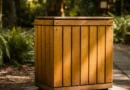 wooden dustbin suppliers