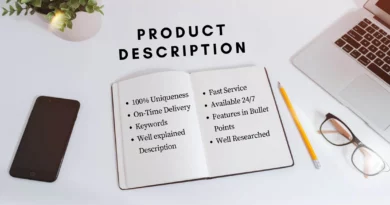 product description writing services