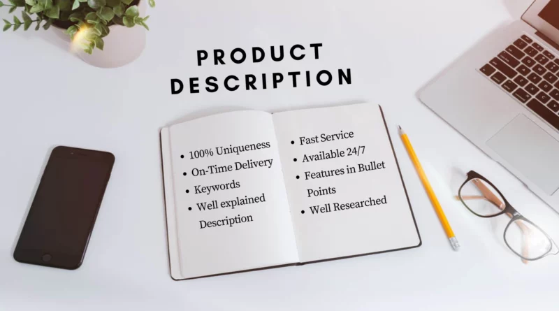 product description writing services