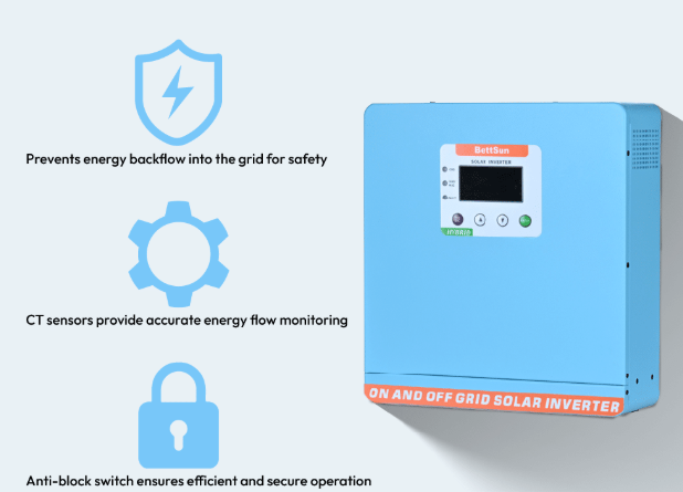 3KW 24V hybrid solar inverter