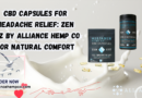 CBD capsules for headache relief