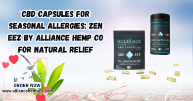 CBD capsules for seasonal allergies