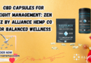 CBD capsules for weight management