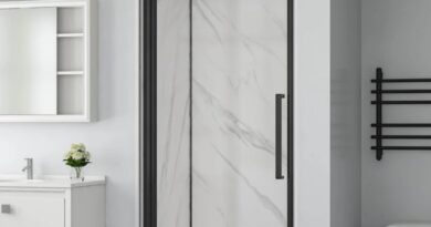 Pivoting Shower Door