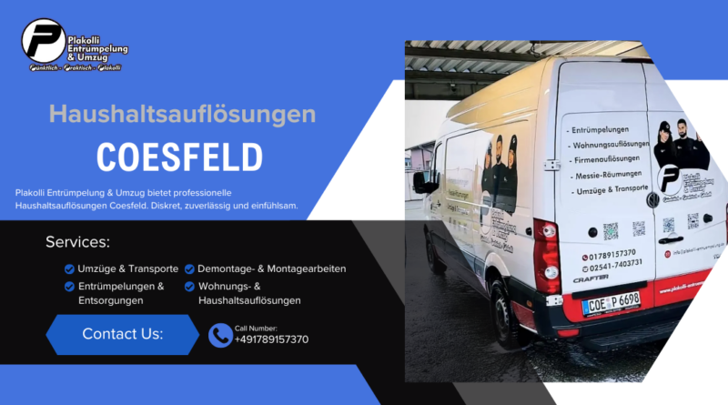 haushaltsauflösungen coesfeld