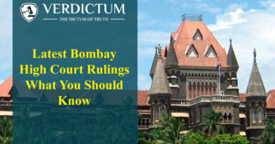 Latest Bombay High Court Rulings What You Should Know