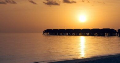 Sunset At Maldives