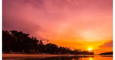 Sunset At Maldives