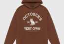 OVO x Collegiate Hoodie-Brown