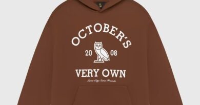 OVO x Collegiate Hoodie-Brown