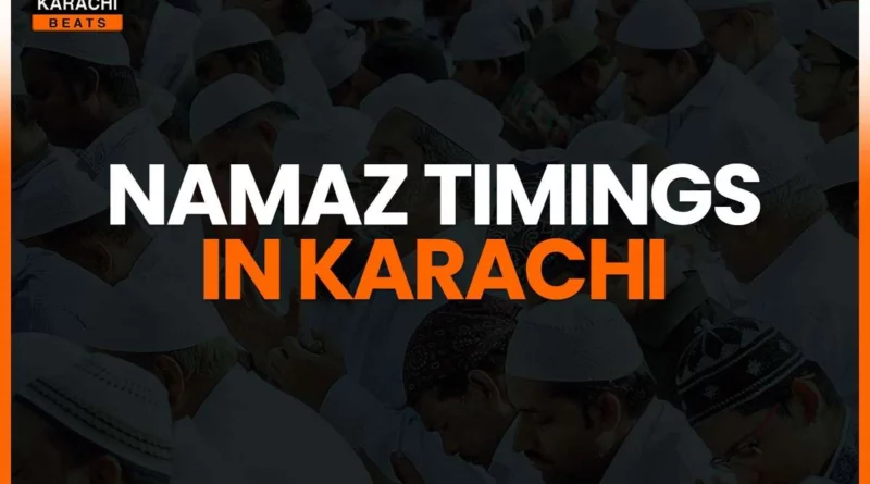 Namaz time in Karachi