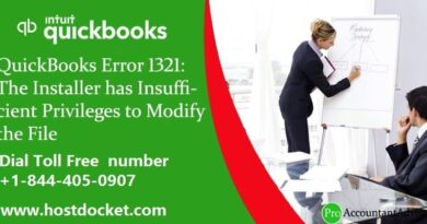 How to Fix QuickBooks Error 1321?