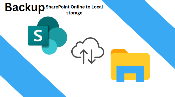 backup sharepoint online to local storage