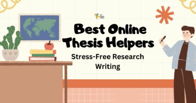 Best Online Thesis Helpers – Stress-Free Research Writing