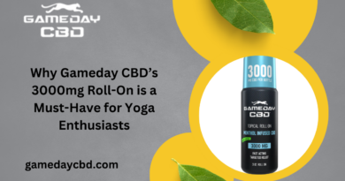 CBD Roll-On for yoga enthusiasts