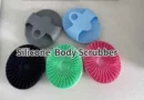 silicone body scrubber