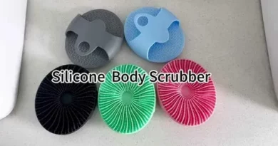 silicone body scrubber