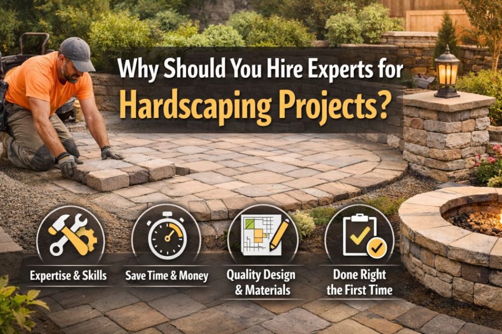 Why Should You Hire Experts for Hardscaping Projects